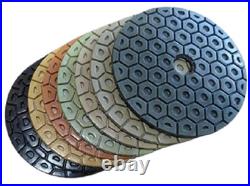 5 Diamond Polishing Pads 33PC Concrete Floor 30-10000 Grit More Diamond Kit