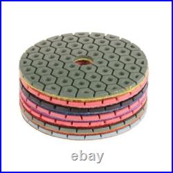 5 Diamond Polishing Pads 33PC Concrete Floor 30-10000 Grit More Diamond Kit
