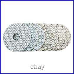 5 Diamond Polishing Pads 33PC Concrete Floor 30-10000 Grit More Diamond Kit