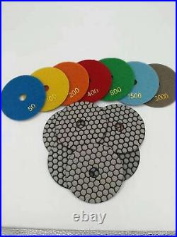 5 Diamond wet dry 19+2 grinding wheel polishing pad buffer granite marble floor