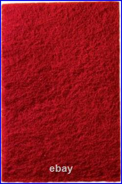 5 Durable Zirconia Alumina Floor Maintenance Pads 12 x 18 Red for Buffing 5 Durable Zirconia Alumina Floor Maintenance Pads 12 x 18 Red for Buffing
