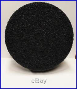 5 ETC Select Black Stripping 17 Floor Buffer Pads 1 Thick New High Quality