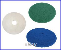 5 Pack Floor Polisher Cleaning Scrubbing Dry Buffing & Final Polishing 15 Pads