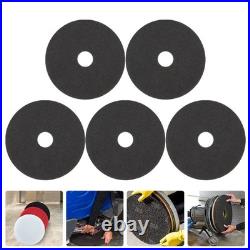 5 Sheets Floor Buffer Pads Mop Microfiber Cleaning Machine Supplies