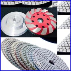 5 Wet Polisher Stone Concrete Floor Polish Pad 25 + Travertine Grinding Wheel 5 Wet Polisher Stone Concrete Floor Polish Pad 25 + Travertine Grinding Wheel