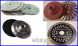 5 granite marble stone concrete 70 saw blade polish pad buffer grinding wheel 5 granite marble stone concrete 70 saw blade polish pad buffer grinding wheel
