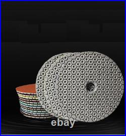 5 travertine concrete floor wet polisher 5 polishing pad 17+1 dust shroud