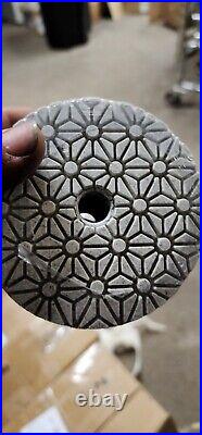 5 wet polisher cocrete floor grinder pad 10 PCS of Grit 20 marble granite stone