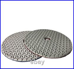 7 concrete stone floor grinder 40 PCS sanding grinding wheel polish pad marble