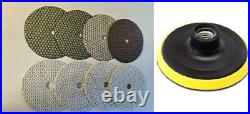 7 dry wet grinder polish pad 17 marble concrete granite floor grinding sanding