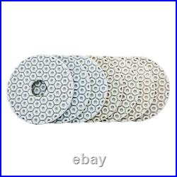 7 dry wet polisher pad 40 PCS Grit 50-800 granite marble terrazzo floor polish