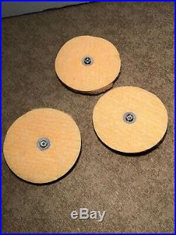 AERUS ELECTROLUX Floor Pro Shampooer 3 REPLACEMENT BUFFER POLISHER PADS Part