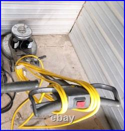 Advance Pacesetter 17 Floor Buffer Pad/ Driver/ Long Yellow Cord Used