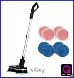 AirCraft PowerGlide Cordless Hard Floor Cleaner & Polisher, Extra Set of Pads EP
