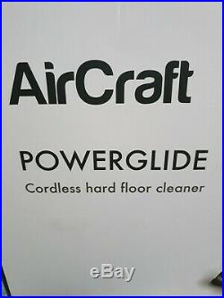 AirCraft Powerglide Cordless Hard Floor Cleaner and Polisher BNIB FREE P&P