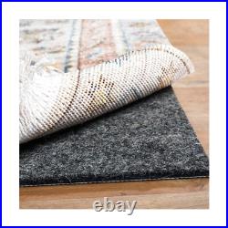 BAGAIL Felt and Natural Rubber Backing Rug Pads 1/4 Thick, 10 x 14 Ft Non