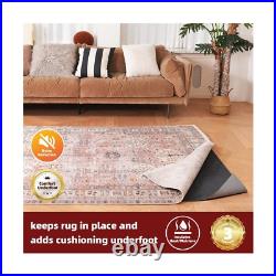 BAGAIL Felt and Natural Rubber Backing Rug Pads 1/4 Thick, 10 x 14 Ft Non