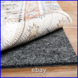 BAGAIL Felt and Natural Rubber Backing Rug Pads 1/4 Thick, 6 x 9 Ft Non Slip