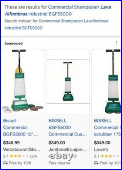 BISSELL BGSF5000 Commercial Floor Scrubber & Polisher Heavy Duty, Corded