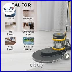 B-1500-P High Speed Floor Buffer, 1.5 HP Commercial Burnisher, 20 in Pad, 50 Ft