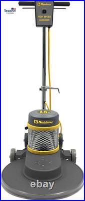 B-1500-P High Speed Floor Buffer, 1.5 HP Commercial Burnisher, 20 in Pad, 50 Ft