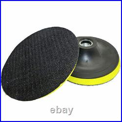 5 Inch Rubber Polishing Pad 5/8-11 Thread Wet Dry DT-DIATOOL 5