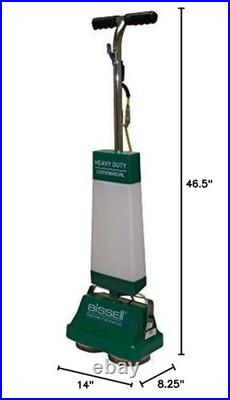 Bissell BigGreen BGFS5000 Portable Two Brush Floor Scrubber & Polisher, Polyp