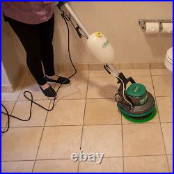 Bissell Big Green Commercial Easy Motion 13in. W Floor Scrubber and Buffer, 1/2
