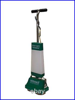 Bissell Biggreen BGFS5000 Portable Two Brush Floor Scrubber & Polisher, Polyprop
