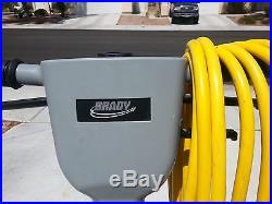 Brady industries Low Speed Floor machine 17 Inch EF0045 buffer polisher pads 17