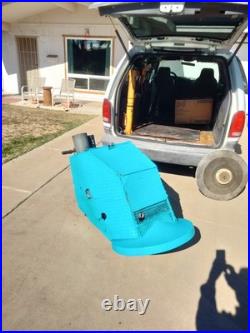 Buffer, 24 floor pad, Propane Onan 20 hp, 12 Vdc Key start & Clutch for pad