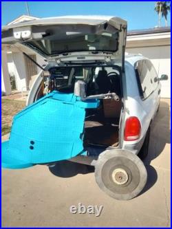 Buffer, 24 floor pad, Propane Onan 20 hp, 12 Vdc Key start & Clutch for pad