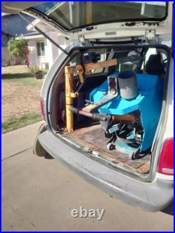 Buffer, 24 floor pad, Propane Onan 20 hp, 12 Vdc Key start & Clutch for pad