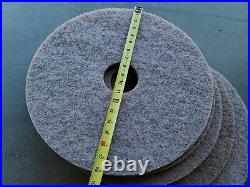 Burnish 5pcs of 18 and 4pcs of 20 Floor Buffer pads. All together