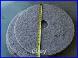 Burnish 5pcs of 18 and 4pcs of 20 Floor Buffer pads. All together
