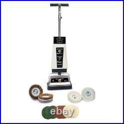 Carpet Shampooer and Floor Polisher, 12 Carpet Cleaner with Scrubbing Brushe