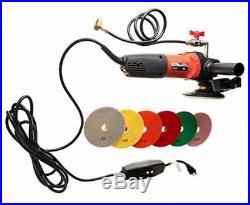 Ccpolset 5 concrete counter top cement floor polisher grinder and diamond pad