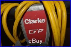 Clarke CFP-2000 20 Floor Buffer Polisher Sander 175 RPM 1.5 HP 120 Volt 4 pads
