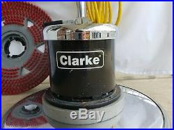 Clarke CFP-2000 20 Floor Buffer Polisher Sander 175 RPM 1.5 HP 120 Volt 4 pads