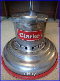 Clarke FM-13 13 Inch Floor Buffer Scrubber Polisher With Brush, No Pads