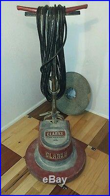 Clarke Floor Maintainer 2000 Buffer 20 with driver pad