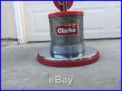 Clarke MP-18 Marble Floor Polisher with Pads