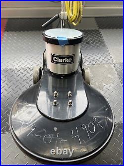 Clarke Ultra Speed Pro 20 High Speed Floor Burnisher 1500 RPM Polisher Wax Used