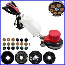 Commercial 110V 17 Carpet/Floor Scrubber Buffer Heavy Duty Polisher Machine