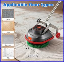 Commercial Floor Scrubber Machine, 13 Heavy Duty Floor Buffer and Polisher Elec