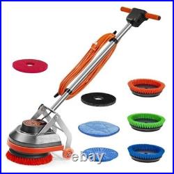 Commercial Floor Scrubber Machine, 13 Heavy Duty Orbital Floor Cleaner Buffer
