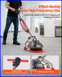 Commercial Floor Scrubber Machine Electric Cleaner Polisher 1900RPM