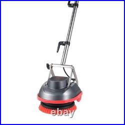 Commercial Floor Scrubber Machine, Heavy Duty Floor Cleaner Polisher with 2 Wheel