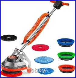 Commercial Floor Scrubber Machine, Heavy Duty Orbital Floor Cleaner