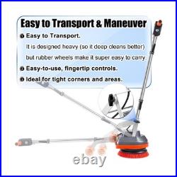 Commercial Floor Scrubber Machine, Heavy Duty Orbital Floor Cleaner, Multi-Fu